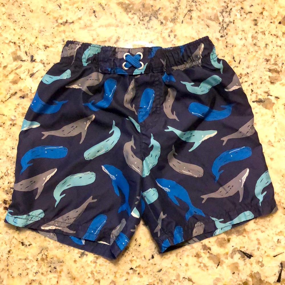 Super Cute Whale Swim Trunks